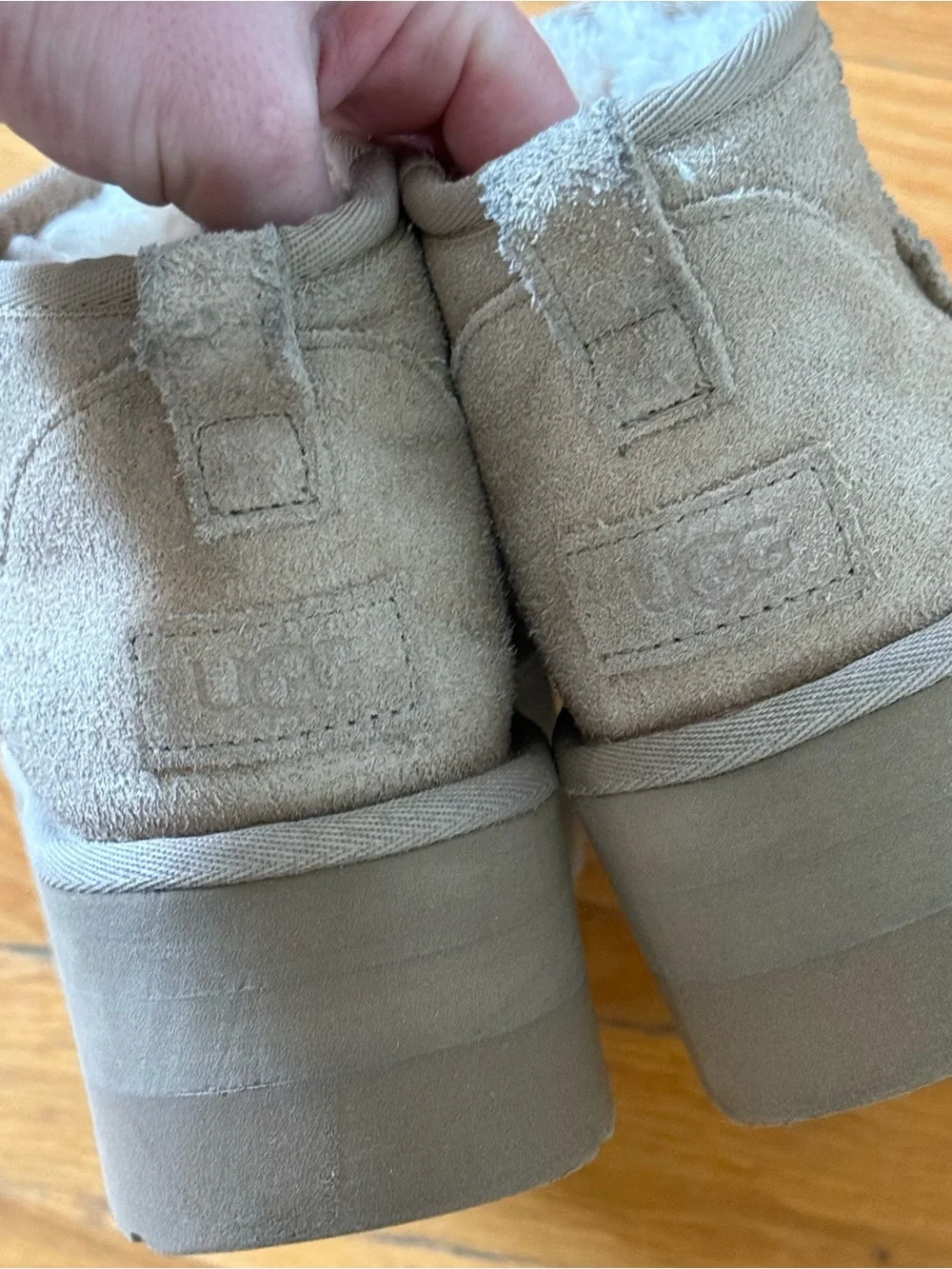 UGG platform boots